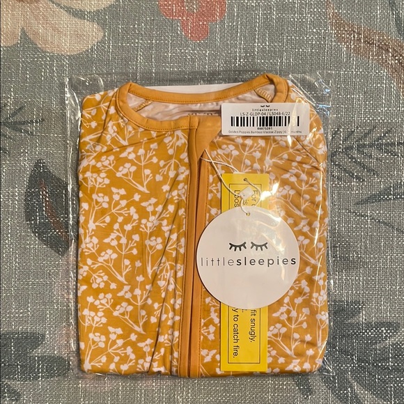 Little Sleepies Golden Poppies Zippy